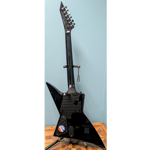 Beacock Music - Used ESP LTD EX-400 BD, Diamond Plate Black