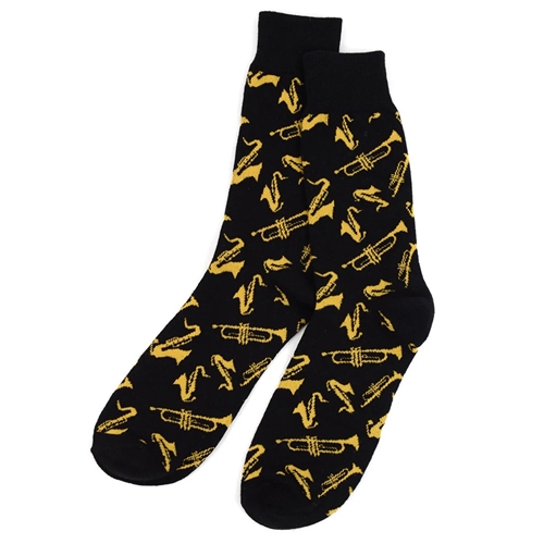 Music Gift SOC27 Big Brass Band Men's Socks