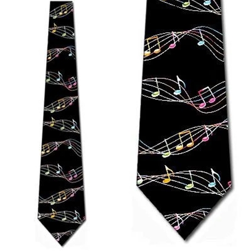 Music Gift RT23 Colorful Concerto Handmade Tie