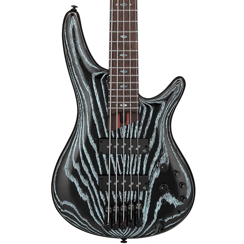 Ibanez SR1325SB SR Premium 5-String Electric Bass Guitar, Aqua Wave Wave Low Gloss