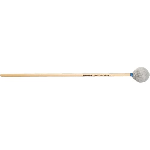 Innovative IP3002 Tom Rarick Medium Soft Marimba Mallets, Pewter Yarn, Birch