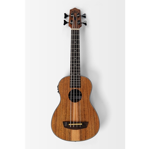 Kala UBASS-TEAK-FS 4-String Teak Fretted A/E U-BASS