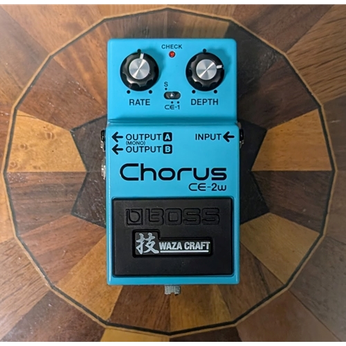Used Boss CE-2W Chorus Waza Craft Pedal
