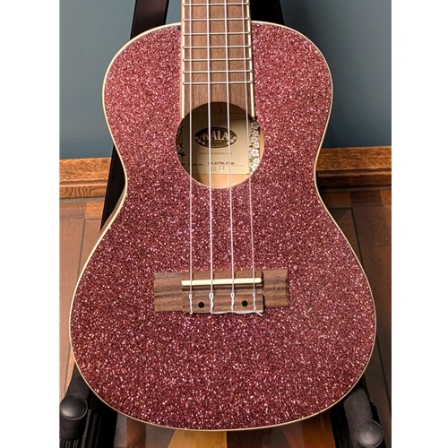 Used Kala Pink Champagne Sparkle Concert Ukulele