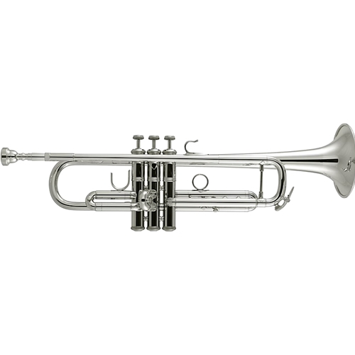 Bach 170S43GYR Apollo 170 Series Silver Plated Bb Trumpet, B Stock