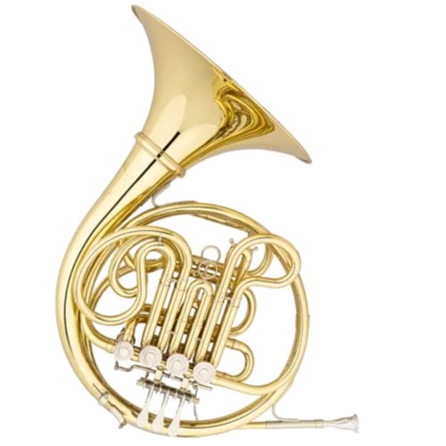 Shires SHRQ20U Q20 Dbl Horn with Detachable Bell - Unlacquered