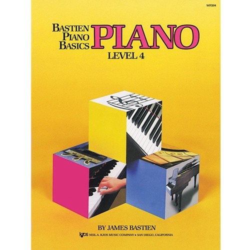 Bastien Piano Basics Piano Level 4