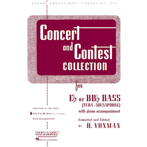 Concert and Contest Collection for Bass/Tuba, Piano Accompaniment
