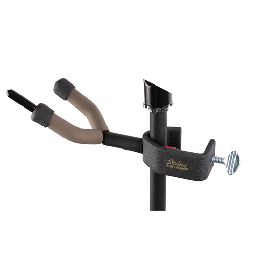 CC04V String Swing Mic Stand Violin Hanger with Bow Holder