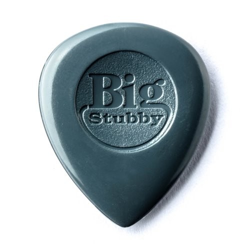 Dunlop 445P3.0 Nylon Big Stubb Guitar Pick, 3.00mm, 6 Pack
