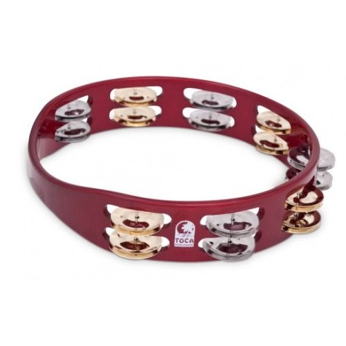 Toca TCT10-RD Red ColorSound 10" Tambourine