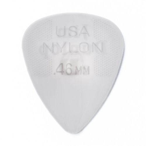 Dunlop 44P.46 Nylon Standard Guitar Pick, .46mm Cream 12 Pack