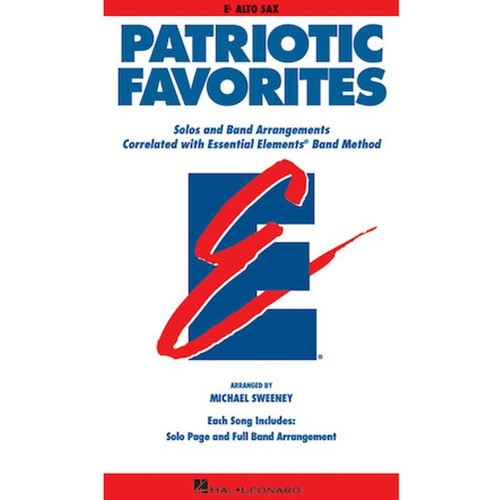 Patriotic Favorites Eb Alto Saxophone