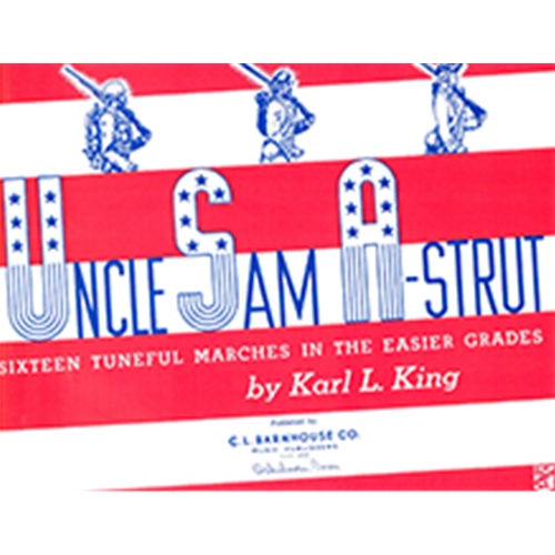 Uncle Sam A-Strut Book - Alto Saxophone Eb book