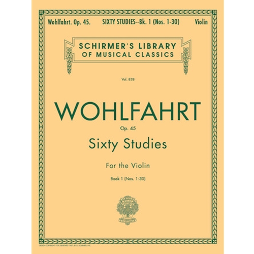 Sixty Studies Book 1 Violin