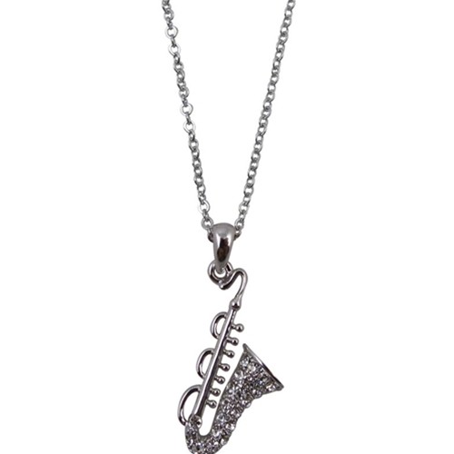 Aim N442 Saxophone Rhinestones Necklace