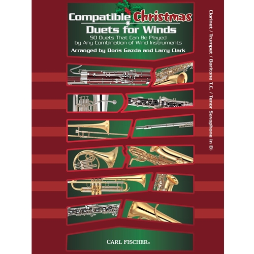 Compatible Christmas Duets for Winds -  Bb, Clarinet , Trumpet