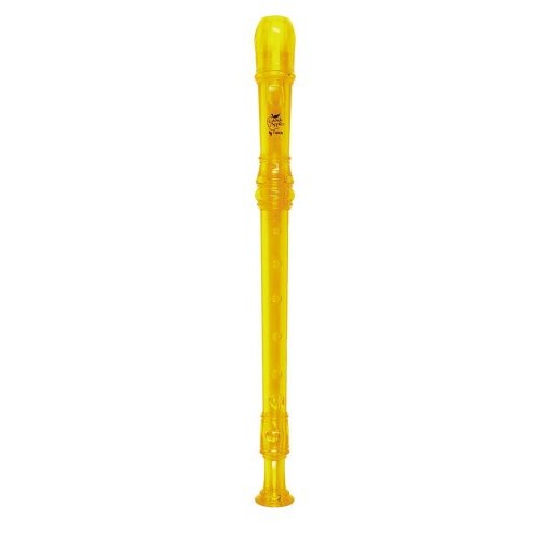 Tudor TD180GD Candy Apple Transparent Recorder, Gold