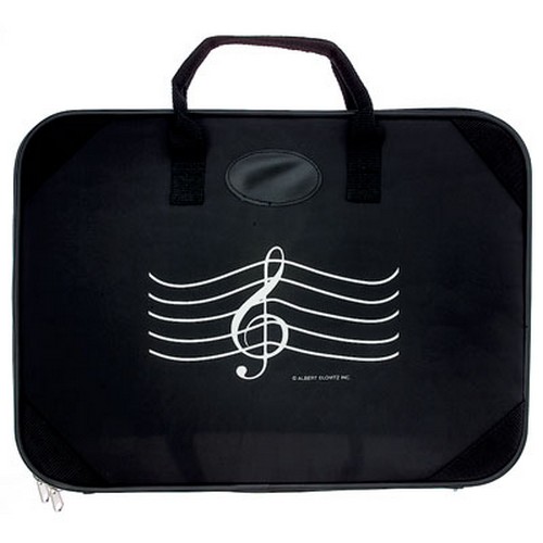 Aim AIM9610 Black G-Clef Briefcase