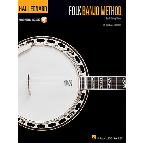 Hal Leonard Folk Banjo Method For 5-String Banjo Banjo