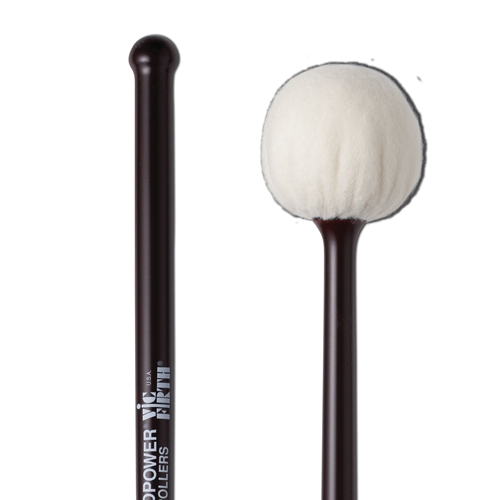 Vic Firth VFBD7 Soundpower BD7 Bass Drum Mallets - Rollers