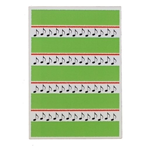 Music Gift GC04 8th Notes Greeting Card