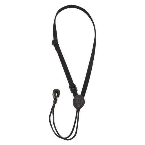 Levy's M22-BLK Cotton Classical/Ukulele Strap, Black