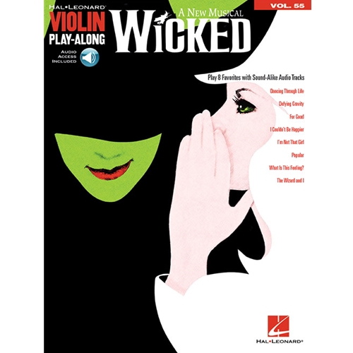 Wicked Violin Play-Along Volume 55