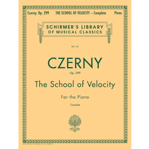 School Of Velocity, Op. 299 (Complete) Piano Technique