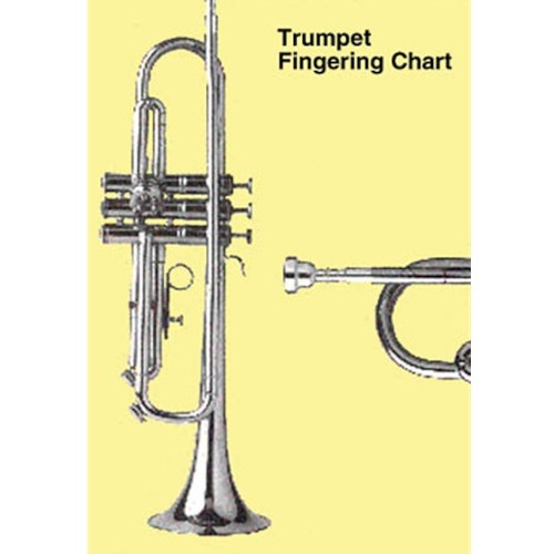 Trumpet Fingering Chart for B-Flat Trumpet, Cornet, Flugelhorn and Baritone