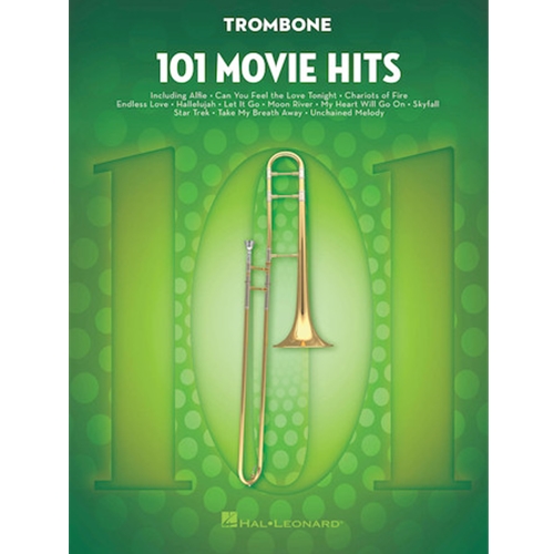 101 Movie Hits for Trombone