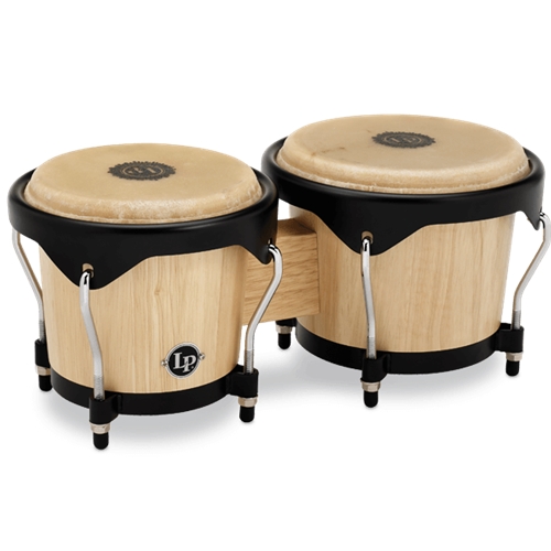 LP LP601NY-AW City Bongos, Natural Wood