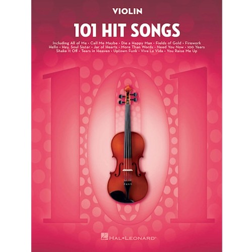 101 Hit Songs for Violin