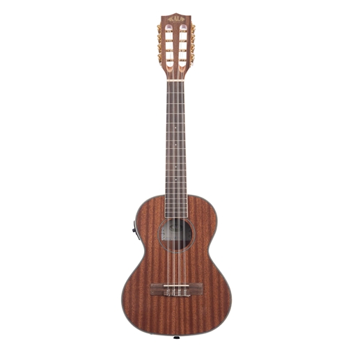 Kala KA-8E 8 String Tenor Uke - Gloss Mahogany
