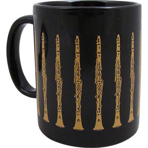 Aim AIM1806 Clarinet Mug Black and Gold