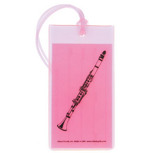 Aim AIM31504 Clarinet Music ID Bag Tag