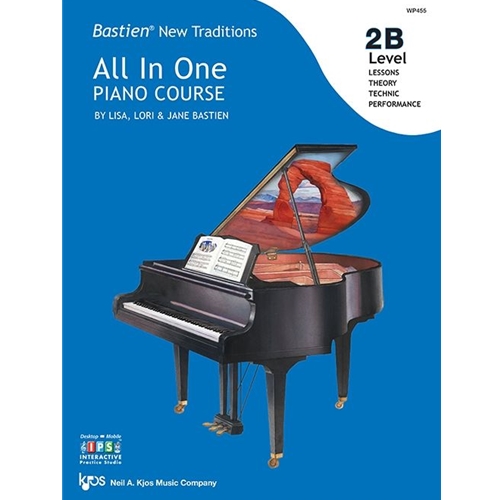 All In One Piano Course, Level 2B