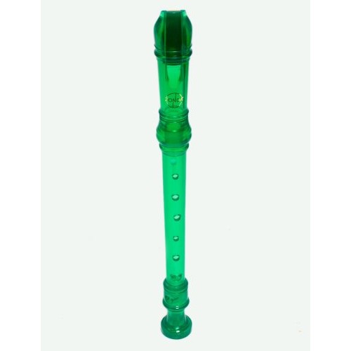 Beacock Music ZONDA ZR2453GR Green Transparent Recorder