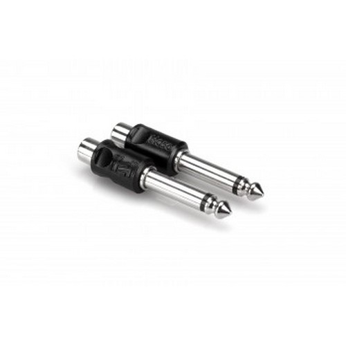 Hosa GPR-101 Adaptor, 1/4" To RCA Female