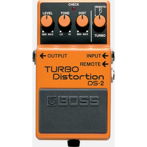 Boss DS-2 Turbo Distortion with Remote Turbo
