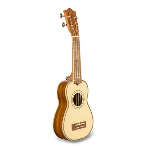 Lanikai SPST-S Spruce Solid Top Soprano Ukulele w/Bag