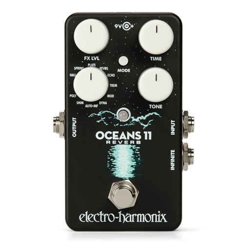 Electro-Harmonix Oceans 11 Multifunction Digital Reverb Effects Pedal
