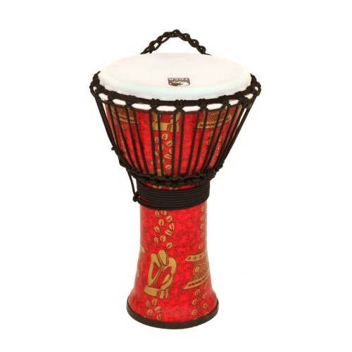 Toca TF2DJ-12T 12" Freestyle II Rope-Tuned Djembe, Thinker