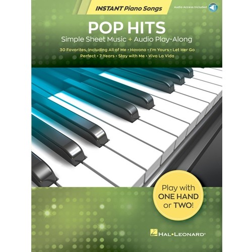 Pop Hits – Instant Piano Songs for Big Note Piano