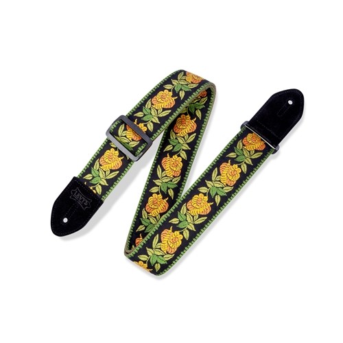 Levy's MC8JQ-004 Rosa – Yellow Guitar Strap