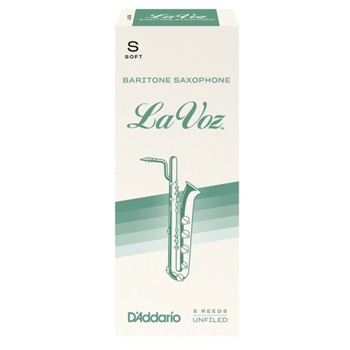 Lavoz RLC05 La Voz Baritone Saxophone Reeds, 5 Pack