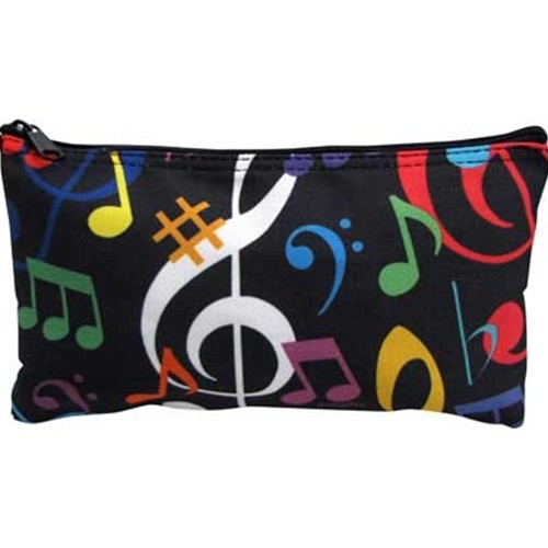 Aim AIM71799 Zipper Pouch Music Notes