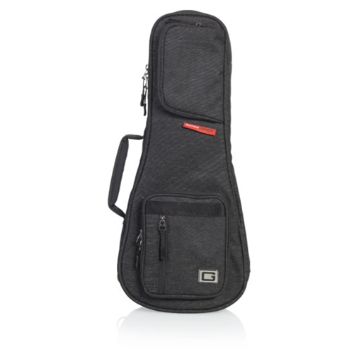 Gator GT-UKE-SOP-BLK Black Transit Gig Bag for Soprano Ukulele