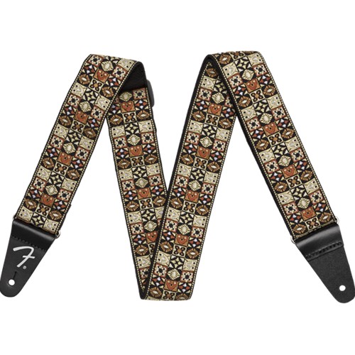 Fender 0990638021 2" Tan Festival Woven Guitar Strap