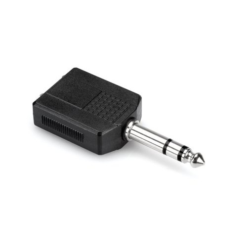 Hosa GPP-359 Dual 1/4 in TRS to 1/4 in TRS Adaptor